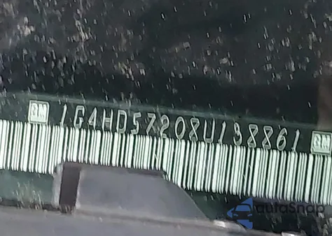 2008 Buick Lucerne Cxl from USA, damaged, VIN 1G4HD57208U138861